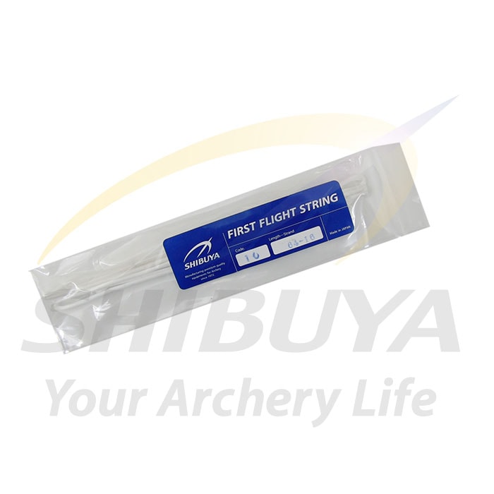 【予約商品】SHIBUYA ファーストフライトストリング 64インチ ベアボウ用【納期：4～5週間】