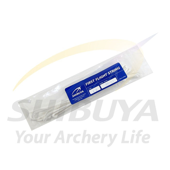 【予約商品】SHIBUYA ファーストフライトストリング 66インチ ベアボウ用【納期：4～5週間】